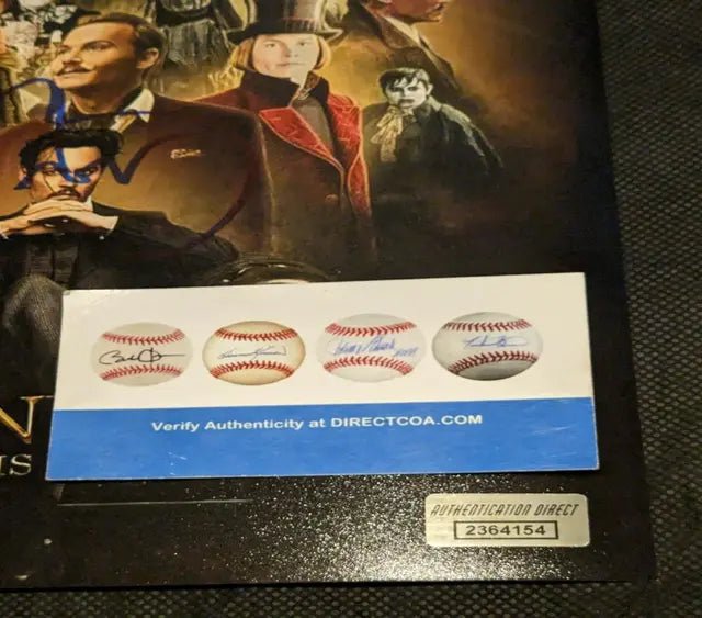 Johnny Depp autographed 8x10 photo with COA - Price Is Right Miami