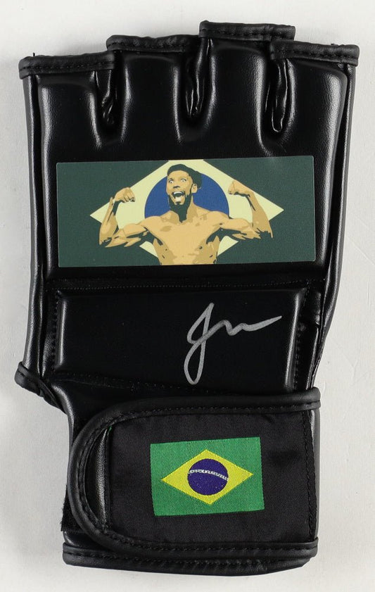 Johnny Walker Signed MMA Custom Brazil Glove (PA) - Price Is Right Miami