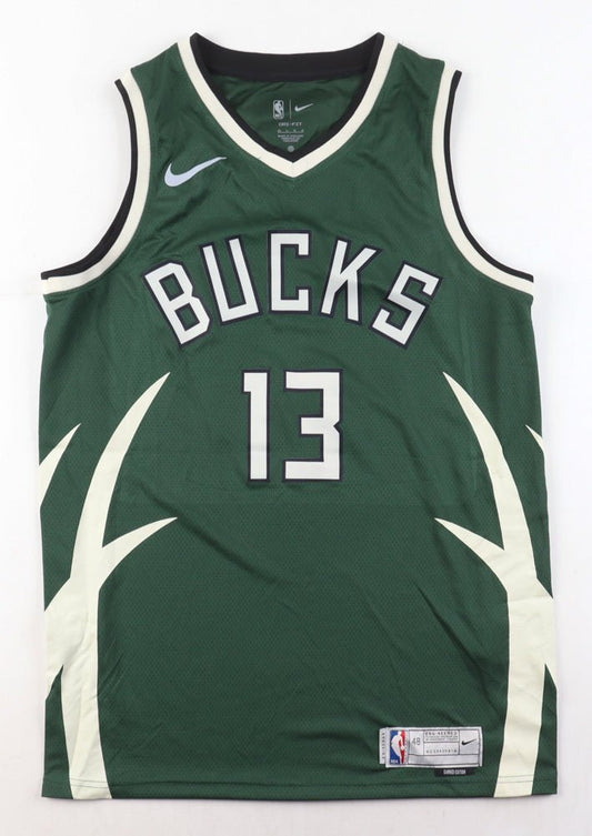 Jordan Nwora Signed Jersey (PSA) Milwaukee Bucks - Price Is Right Miami