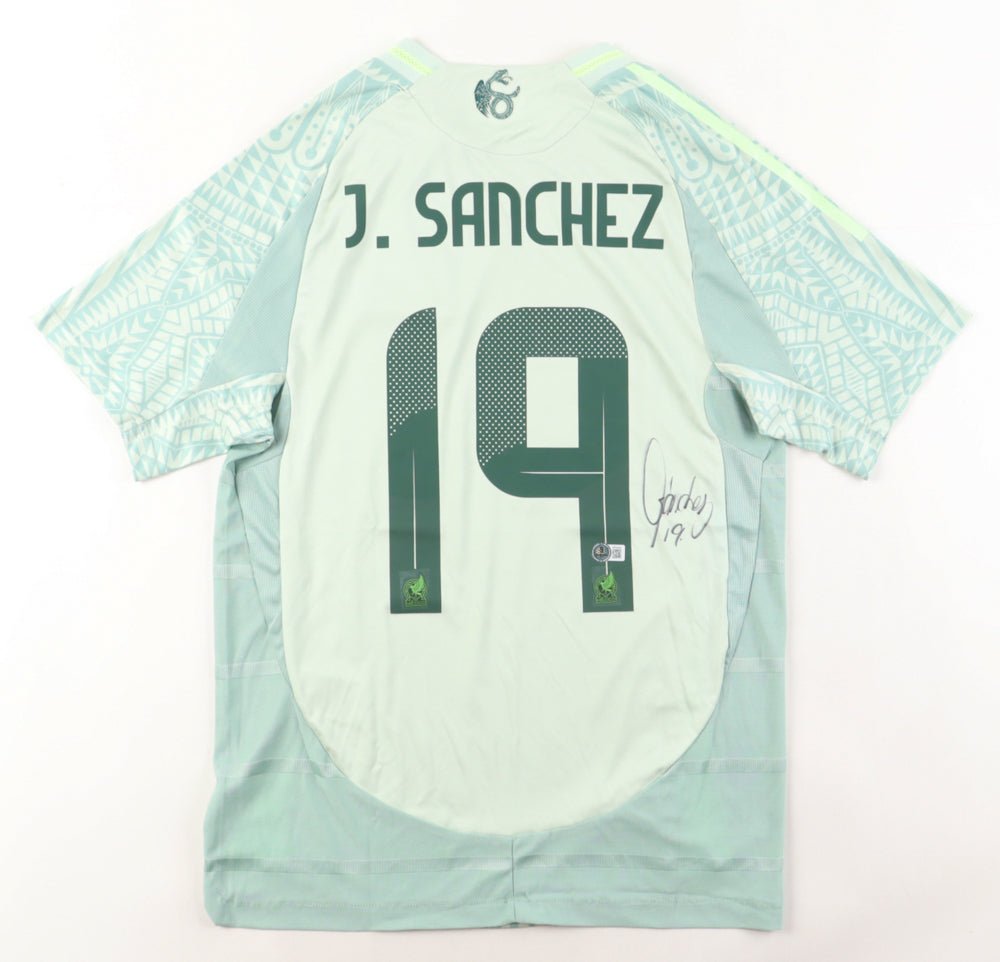 Jorge Sanchez Signed Adidas Mexico Jersey (Beckett) 🔥 - Price Is Right Miami