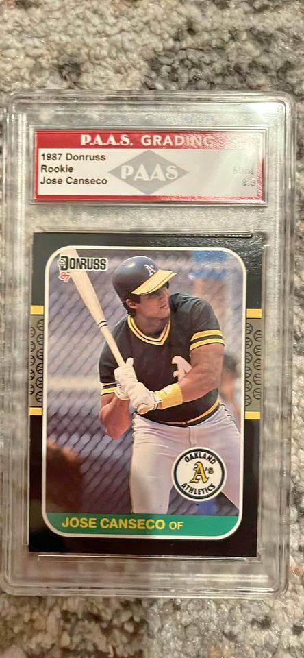 Jose Canseco Card - Price Is Right Miami