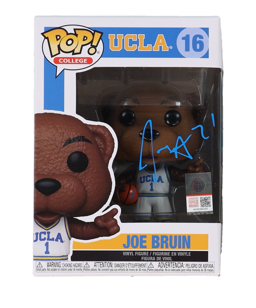 Jrue Holiday Signed UCLA Bruins #16 Joe Bruin Funko Pop! Vinyl Figure (PSA) (view 4)