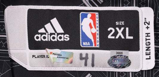 Justin Hamilton Game-Used Nets Warm-Up Jacket (Steiner & Fanatics) - Price Is Right Miami