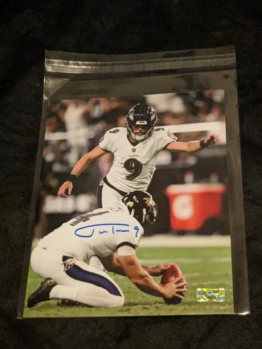 Justin Tucker Signed Autographed 8x10 Photo with coa - Price Is Right Miami