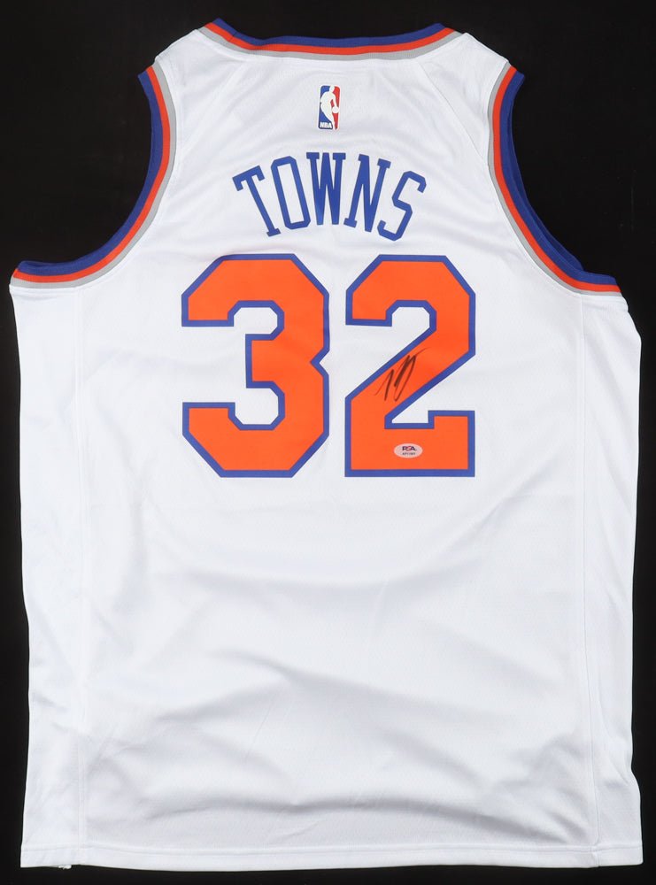 Karl-Anthony Towns Signed Jersey (PSA) New York Knicks - Price Is Right Miami