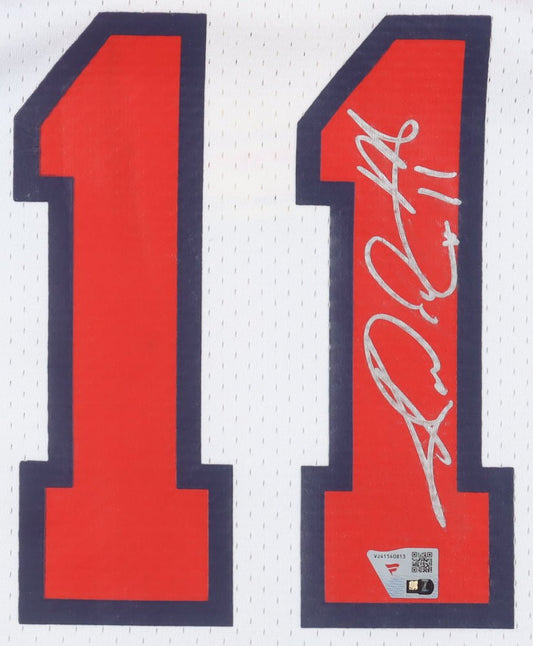Karl Malone Signed Team USA Jersey (Fanatics) - Price Is Right Miami