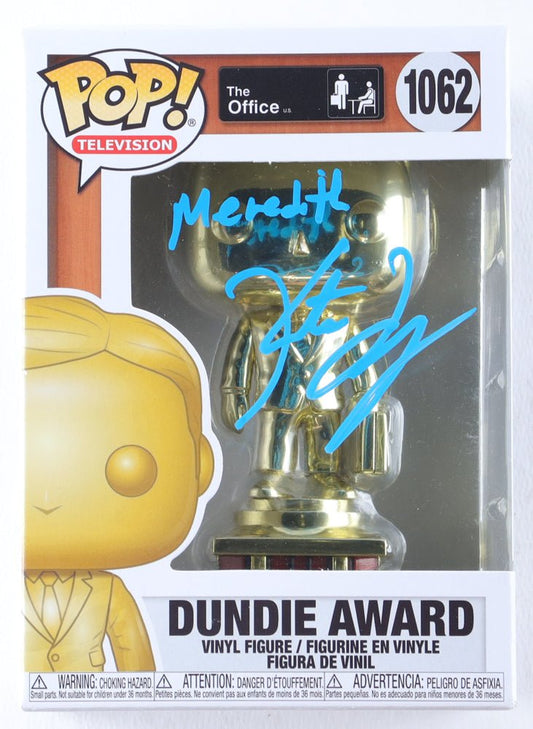 Kate Flannery Signed "The Office" #1062 Dundie Award Funko Pop! Vinyl Figure Inscribed "Meredith" (JSA) - Price Is Right Miami