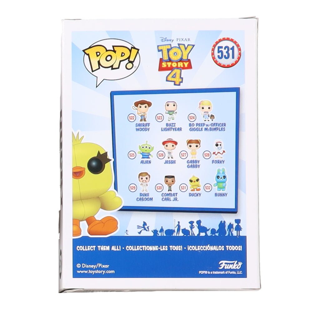 Keegan-Michael Key Signed Toy Story 4 Ducky Funko Pop #531 (Beckett) (view 3)