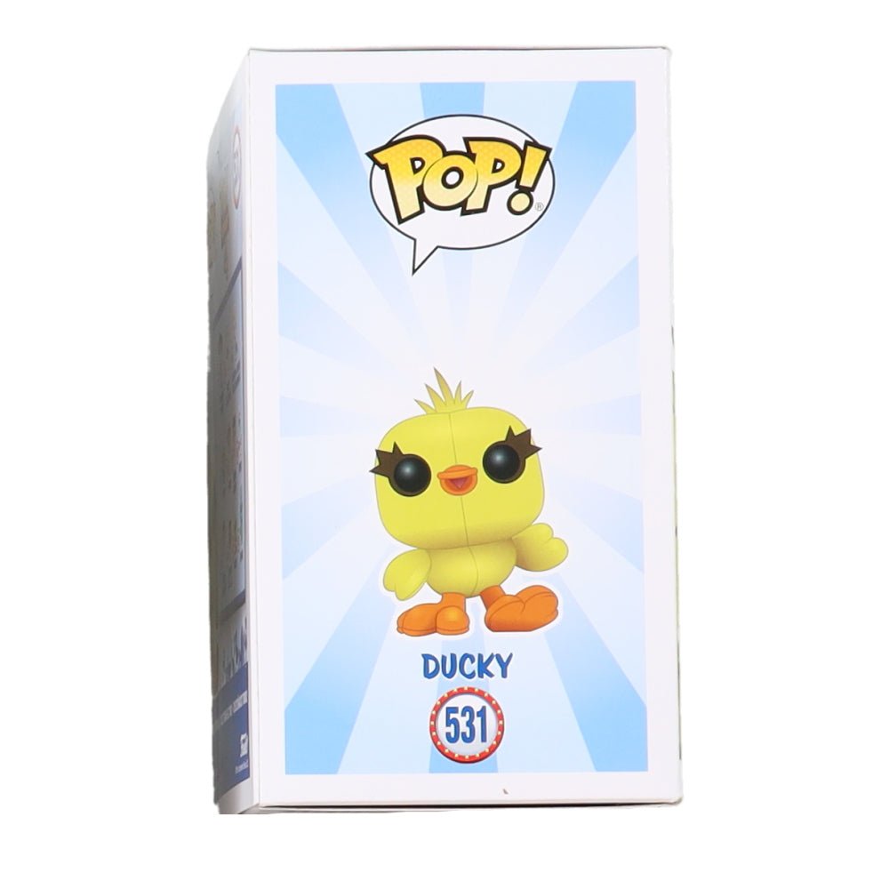 Keegan-Michael Key Signed Toy Story 4 Ducky Funko Pop #531 (Beckett) (view 2)