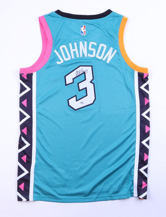 Keldon Johnson Signed Jersey (PSA) - Price Is Right Miami