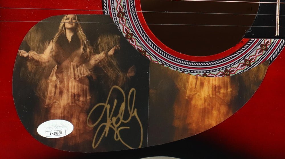 Kelly Clarkson Signed 38" Acoustic Guitar (JSA), Autographed Memorabilia (view 2)
