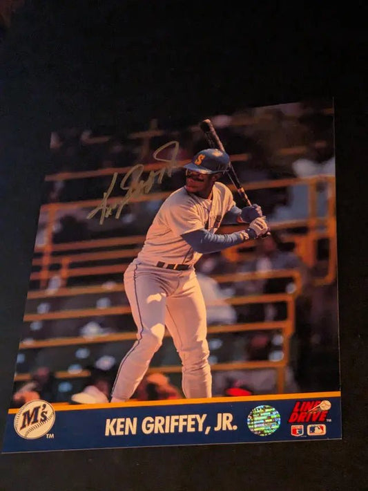 Ken Griffey Jr Autographed 8x10 Photo with coa - Price Is Right Miami
