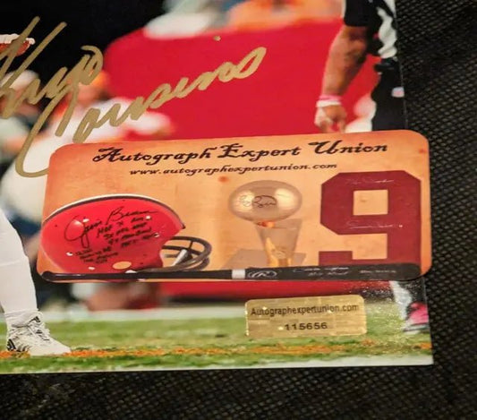 Kirk Cousins Signed 8x10 Photo with COA 115656 - Price Is Right Miami