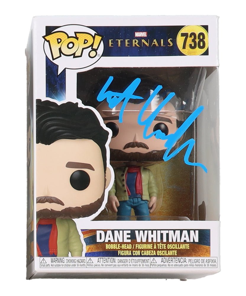 Kit Harington Signed Eternals Funko Pop #738 (Beckett) (view 4)
