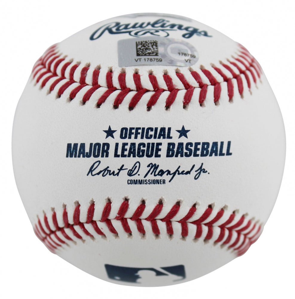 Kris Bryant Signed OML Baseball (MLB & Fanatics), Autographed Ball (view 2)