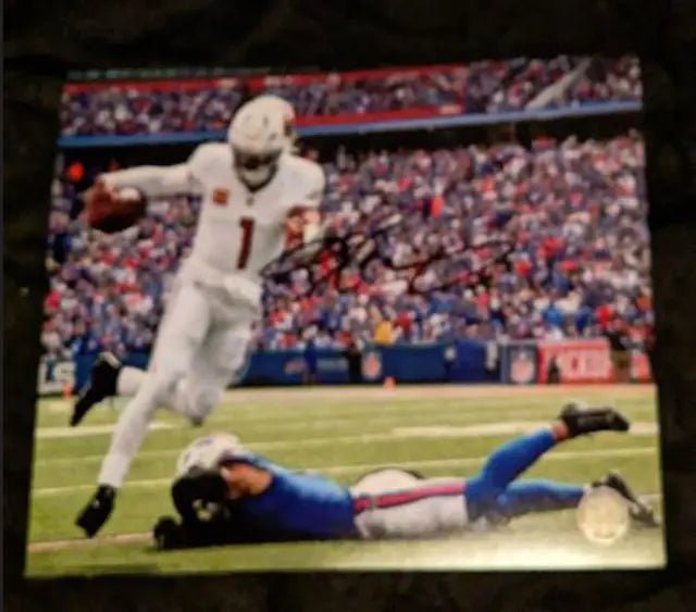 Kyler Murray Cardinals Autographed 8x10 Photo (COA) (view 2)