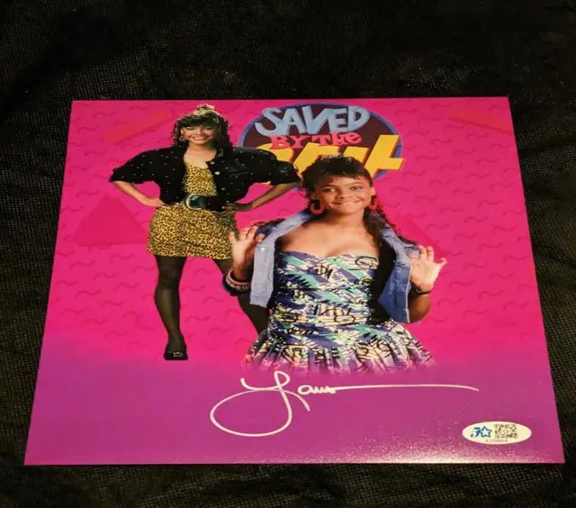 Lark Voorhies Saved by the Bell Signed 8x10 Photo (COA)