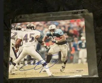 Lendale White autographed 8x10 photo with COA (view 2)