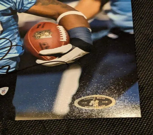 Lendale White autographed Tennessee Titans 8x10 photo with coa sticker - Price Is Right Miami