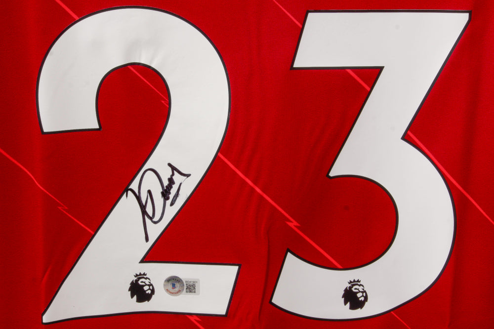 Luis Diaz Signed Liverpool Jersey (Beckett) (view 2)
