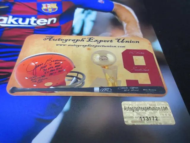 Luis Suarez Barcelona Signed 8x10 Photo EUA COA 🔥 - Price Is Right Miami