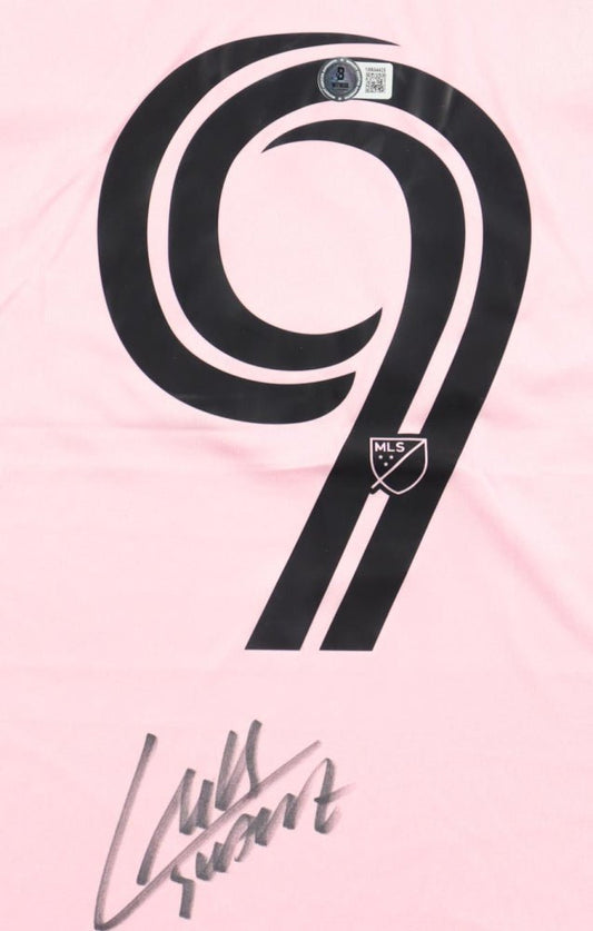 Luis Suarez Signed Inter Miami CF Adidas Authentic Jersey (Beckett) Beckett Witnessed - Price Is Right Miami