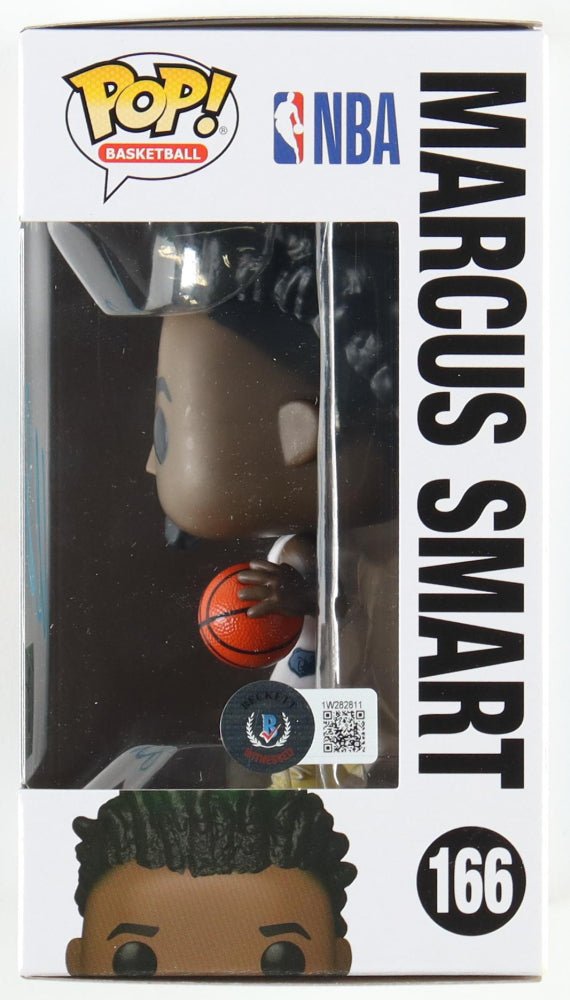 Marcus Smart Signed "Memphis Grizzlies" #166 Funko Pop! (Beckett) (view 2)