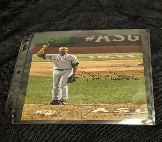 Mariano Rivera autographed 8x10 New York Yankees photo with coa - Price Is Right Miami