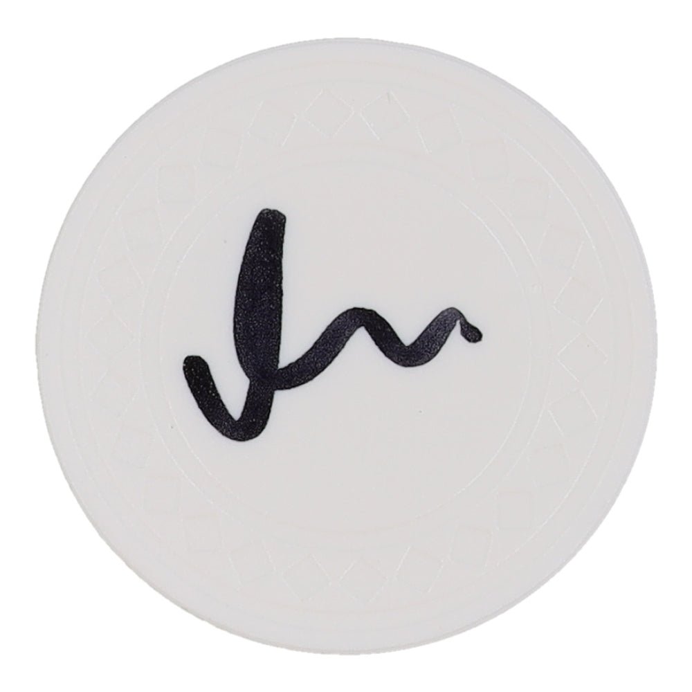 Matt Damon Signed Poker Chip (ACOA), Autographed Memorabilia