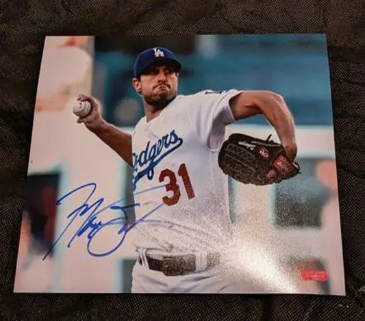 Max Scherzer Autographed SIgned 8x10 Photo with COA DODGERS - Price Is Right Miami