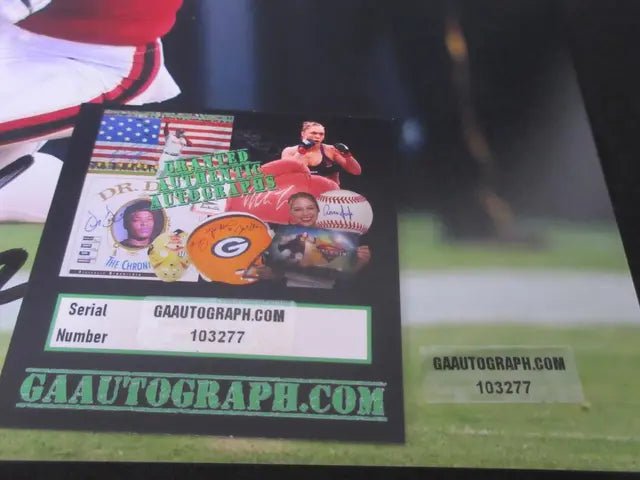 A McCaffrey Signed 8x10 Photo GAA COA - Price Is Right Miami