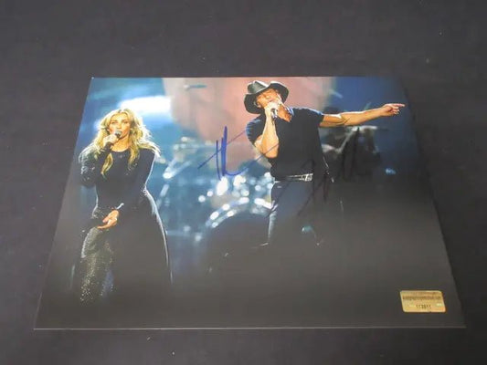 McGraw & Hill Signed 8x10 Photo EUA COA - Price Is Right Miami