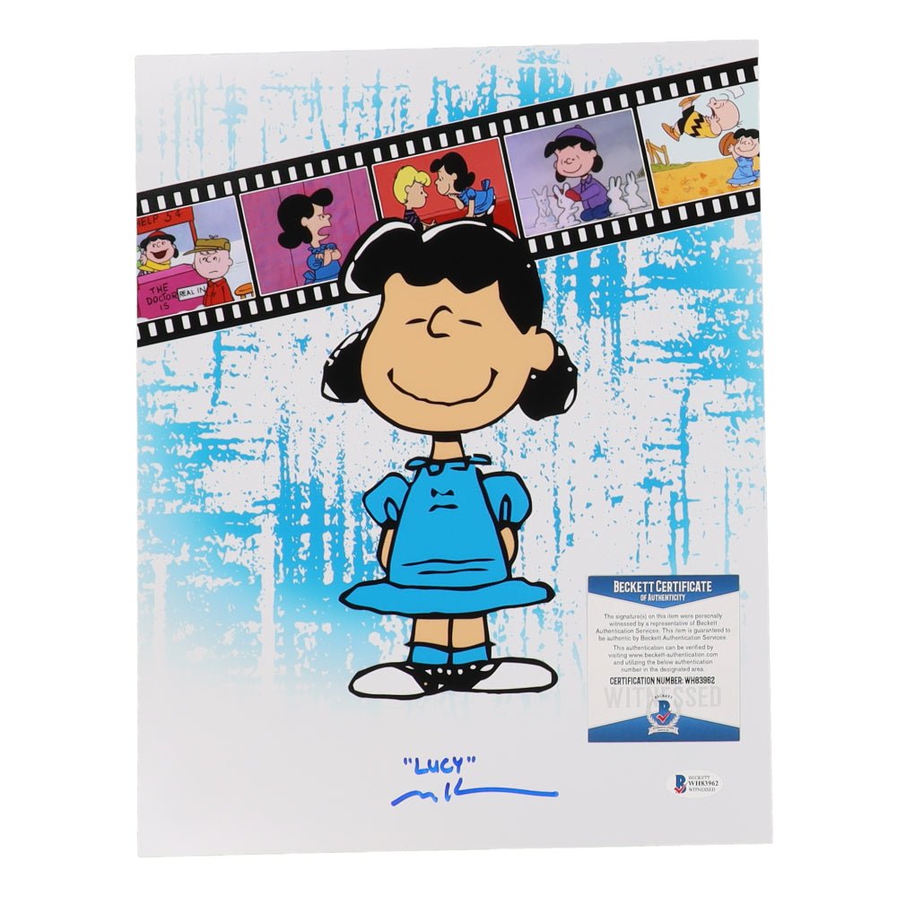Melanie Kohn Signed "Charlie Brown" 11x14 Photo (Beckett) (view 2)