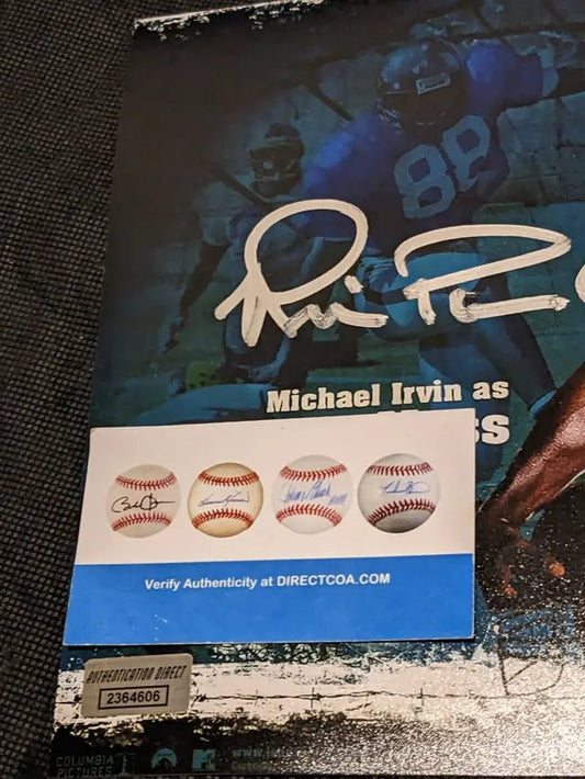 Michael Irvin autographed 8x10 photo with coax7 - Price Is Right Miami