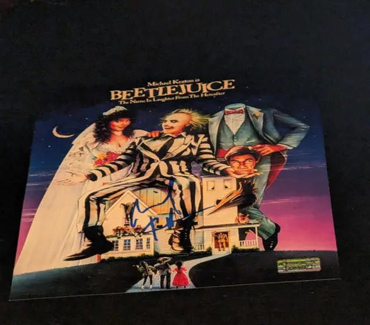 Michael Keaton autographed Beetlejuice 8x10 photo with COA - Price Is Right Miami
