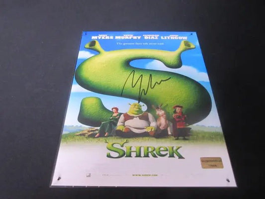 Mike Myers Shrek Signed 8x10 Photo EUA COA - Price Is Right Miami