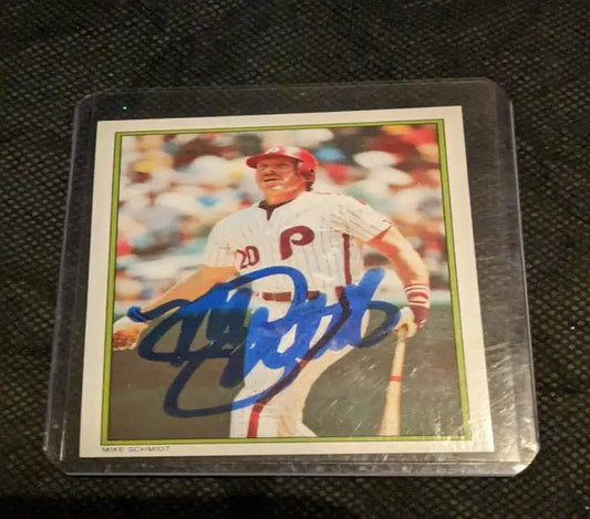 Mike Schmidt autographed card w/coa - Price Is Right Miami