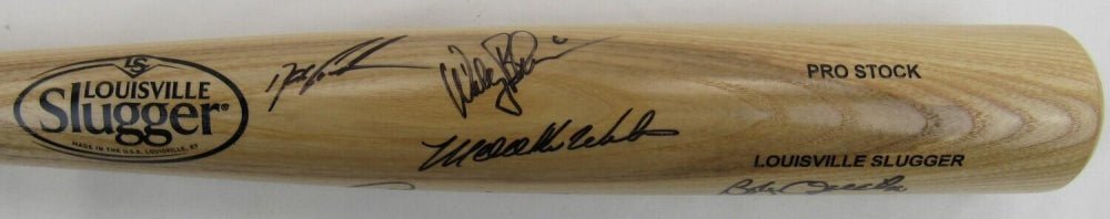 1986 Mets Multi-Signed Louisville Slugger Bat, 5 Signatures (Steiner) (view 5)