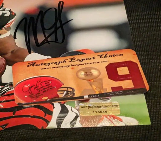 Myles Garrett Auto Signed 8x10 Photo with coa 115646 - Price Is Right Miami