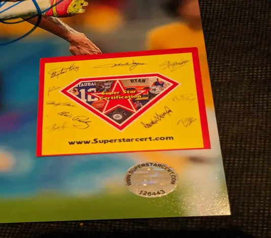 Neymar JR Brazil  autographed 8x10 photo with COA 126443 - Price Is Right Miami