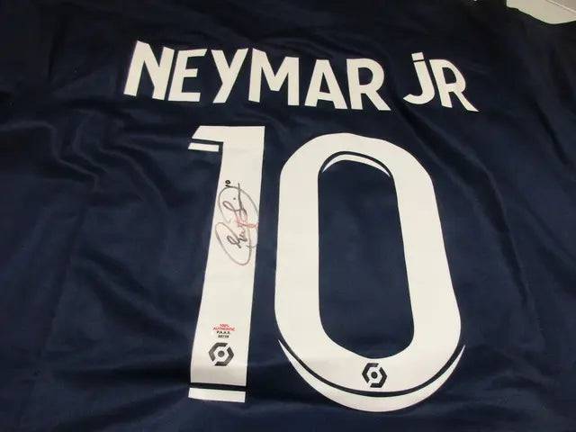 Neymar Jr signed autographed soccer jersey PAAS COA 729 - Price Is Right Miami