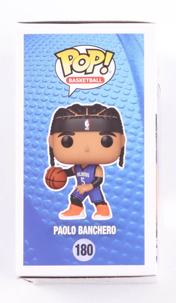 Paolo Banchero Signed "Magic" #180 Funko Pop! Vinyl Figure (JSA) JSA Witnessed (view 4)