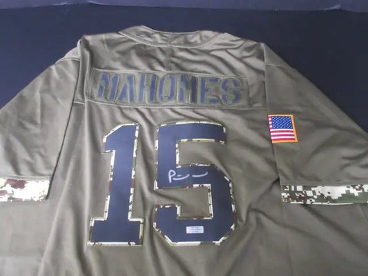 Patrick Mahomes Chiefs Signed Jersey Heritage COA - Price Is Right Miami