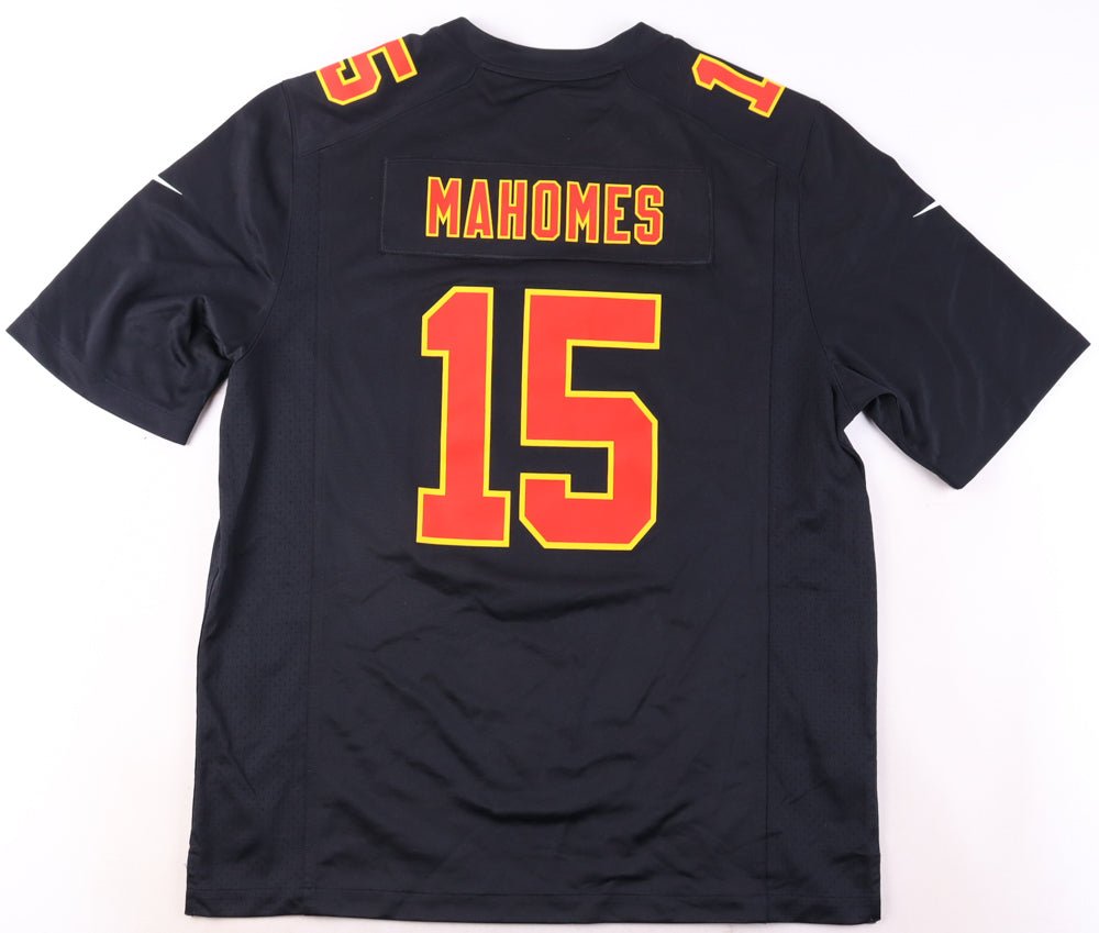 Patrick Mahomes II Signed Chiefs Nike Jersey With SB LVIII Patch (Beckett) Beckett Witnessed - Price Is Right Miami