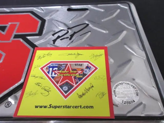 Philip Rivers Signed License Plate SSC COA - Price Is Right Miami