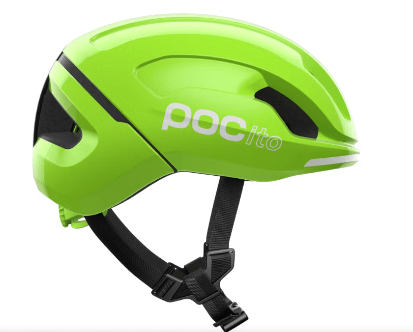 POC Pocito Omne MIPS Kids Helmet, XS 48-52cm, Fluorescent Yellow/Green, Sports Accessories (view 3)