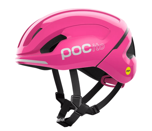 POC Pocito Omne MIPS Helmet (New in Box) 48-52 XS FLUORESCENT PINK - Price Is Right Miami