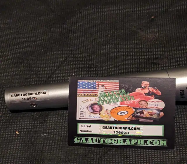 Post Malone autographed microphone with coa - Price Is Right Miami