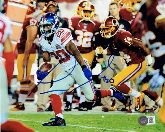 Prince Amuckamara New York Giants Autographed 8x10 Photo Beckett Holo - Price Is Right Miami