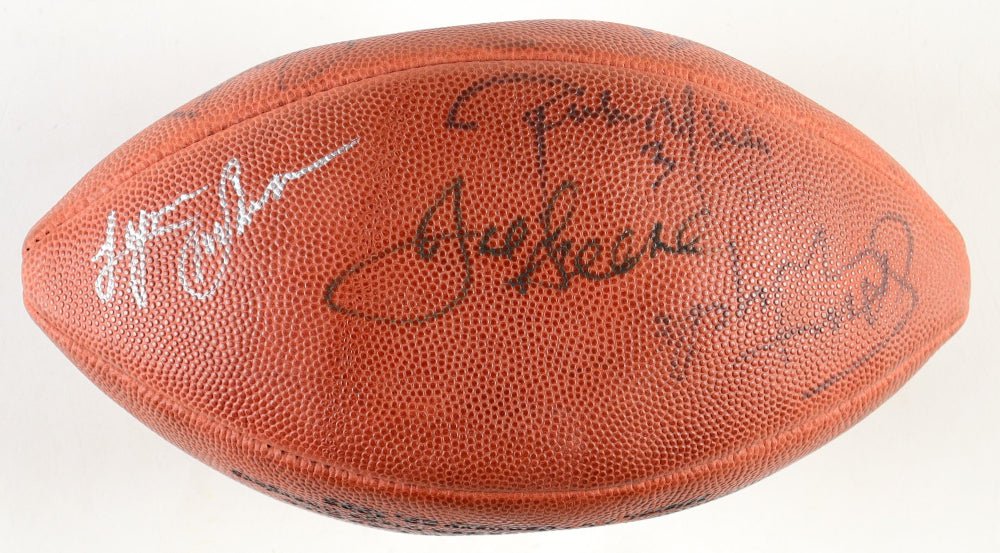 Pro Football Greats Signed Super Bowl XXIX Football, 8 Signatures (PSA), Autographed Ball (view 2)